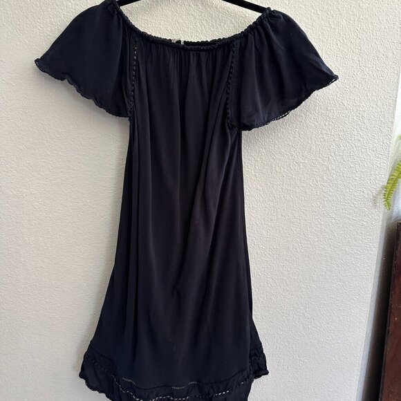 Naked Princess Black Dress, black‎ dress. short sleeve black dress, short sleeve - Picture 6 of 7